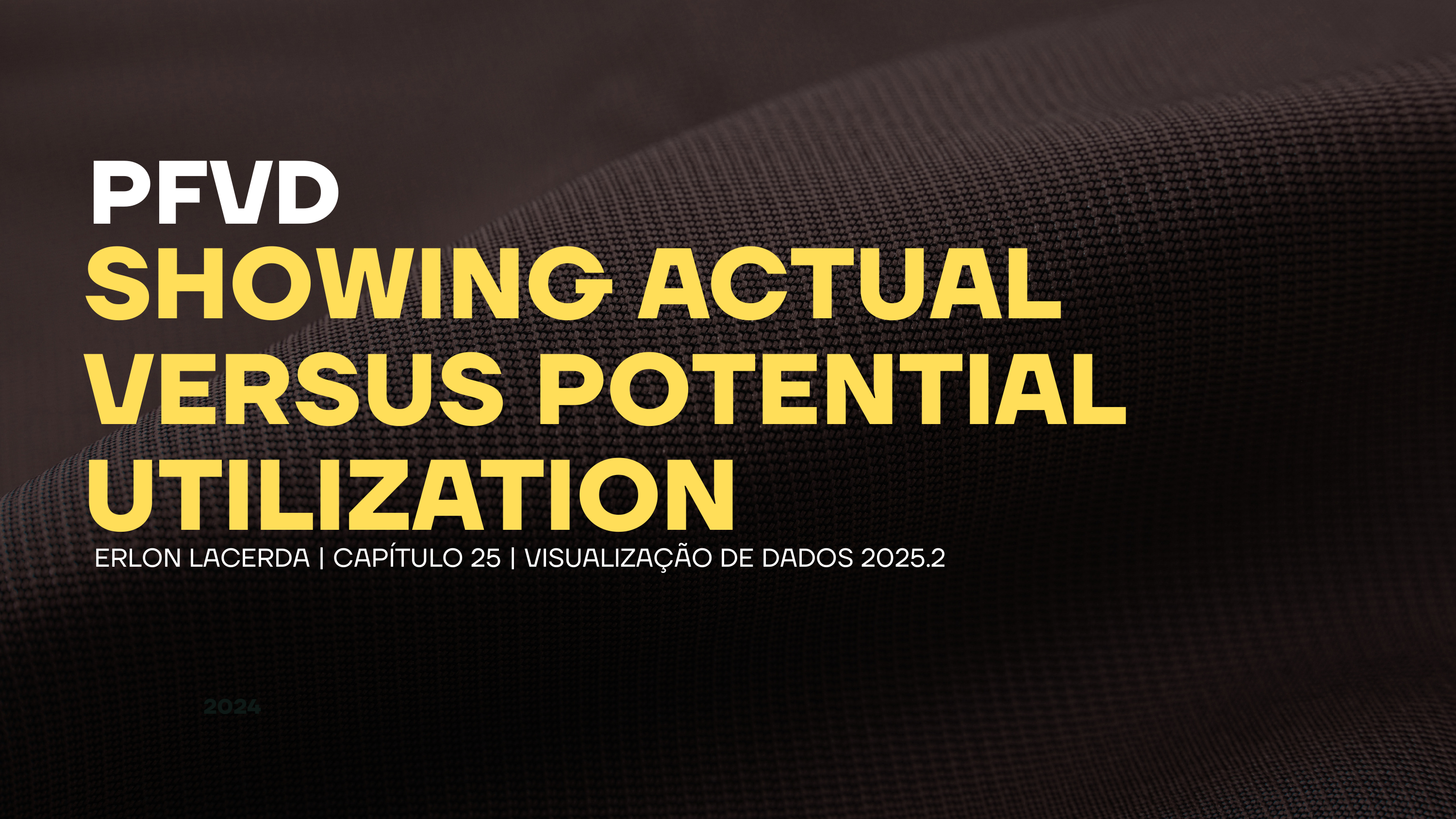Prévia de Showing Actual Versus Potential Utilization